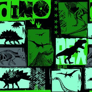 Papier Peint Chambre Des Jeunes Avec Des Dinosaures – Image 1