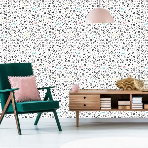 Papier Peint Motifs Géométriques Colorés – Image 6