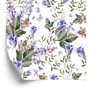 Papier Peint Papillons Parmi La Lavande – Image 2