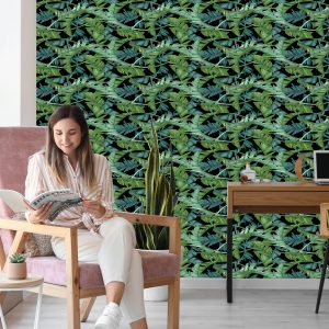 Papier Peint Feuilles De Palmiers Tropicaux – Image 7