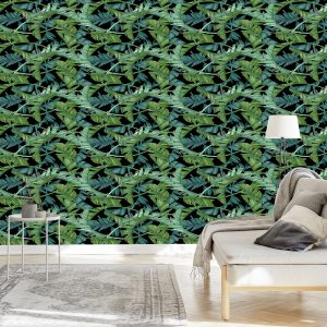 Papier Peint Feuilles De Palmiers Tropicaux – Image 3