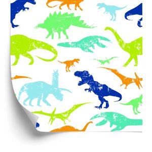 Papier Peint Chambre D'enfant De Dinosaures Colorés – Image 2