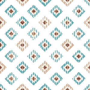 Papier Peint Motifs Géométriques Colorés – Image 1
