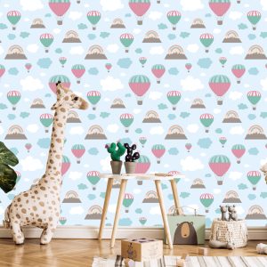 Papier Peint Ballons Au-Dessus Des Montagnes – Image 5