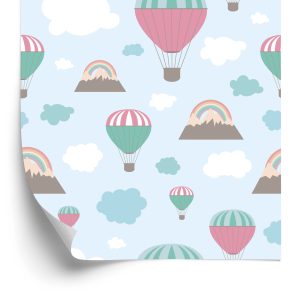 Papier Peint Ballons Au-Dessus Des Montagnes – Image 2