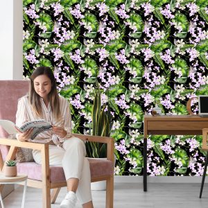 Papier Peint Pour Salon Orchidées Nature Fleurs Plantes – Image 7