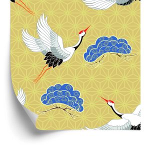 Papier Peint Grues Volantes – Image 2