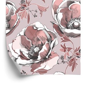 Papier Peint Belles Anémones – Image 2