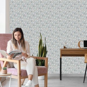 Papier Peint Pour Les Enfants - Étoiles Multicolores – Image 7