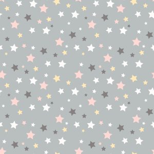 Papier Peint Pour Les Enfants - Étoiles Multicolores – Image 1