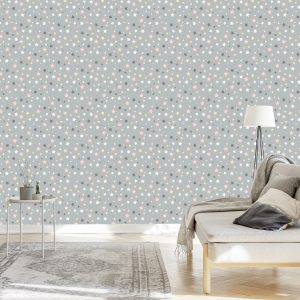 Papier Peint Pour Les Enfants - Étoiles Multicolores – Image 3