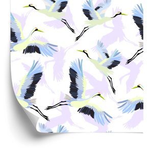 Papier Peint Grues Volantes – Image 2
