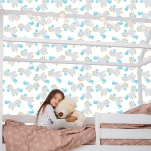 Papier Peint Pour Les Enfants - Licornes Endormies – Image 7