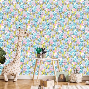 Papier Peint Pour Les Enfants - Licornes Endormies – Image 5
