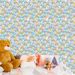 Papier Peint Pour Les Enfants - Licornes Endormies – Image 6