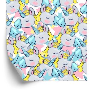 Papier Peint Pour Les Enfants - Licornes Endormies – Image 2