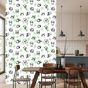 Papier Peint Pandas Parmi Le Vert – Image 4