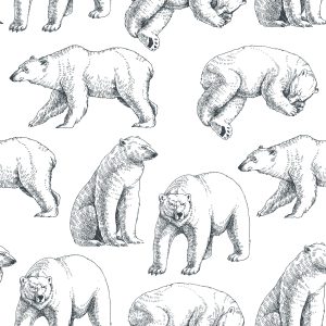 Papier Peint Ours Polaires – Image 1