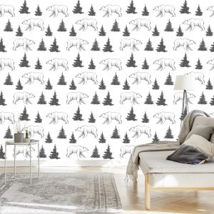 Papier Peint Arbre Des Ours Polaires – Image 3