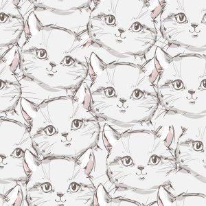 Papier Peint Pour Les Enfants - Petits Chats – Image 1