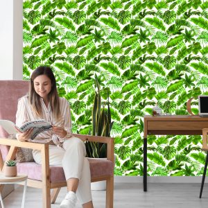 Papier Peint Feuilles Tropicales – Image 7