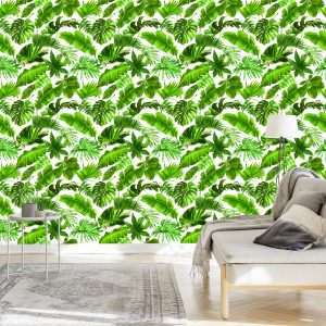 Papier Peint Feuilles Tropicales – Image 3
