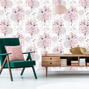 Papier Peint Fleurs Et Ornements – Image 6