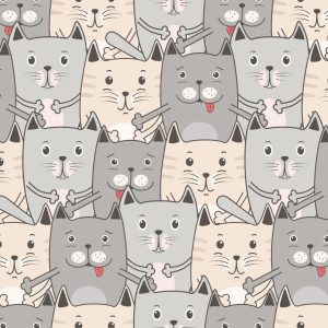 Papier Peint Pour Les Enfants - Chats – Image 1
