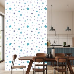 Papier Peint Pour Les Enfants - Étoiles Multicolores – Image 4