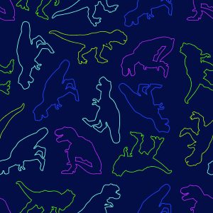 Papier Peint Les Dinosaures Colorés Pour La Chambre D'un Bébé – Image 1