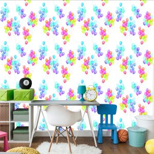 Papier Peint Ballons Colorés – Image 4