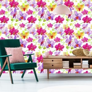 Papier Peint Orchidées Nature Fleurs – Image 6