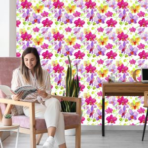 Papier Peint Orchidées Nature Fleurs – Image 7