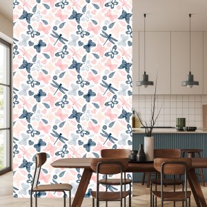 Papier Peint Papillons Colorés, Libellules, Pour Une Chambre D'enfant – Image 4