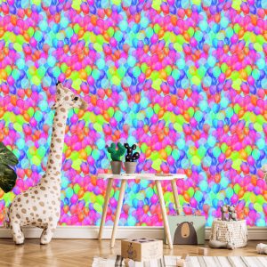 Papier Peint Ballons Multicolores – Image 5