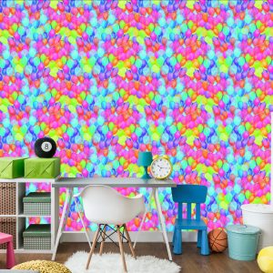 Papier Peint Ballons Multicolores – Image 4