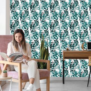 Papier Peint Feuilles Comme Peintes – Image 7