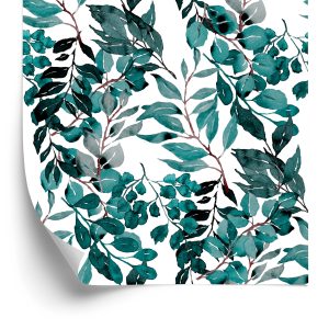 Papier Peint Feuilles Comme Peintes – Image 2