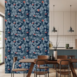 Papier Peint Fleurs Et Feuilles – Image 4