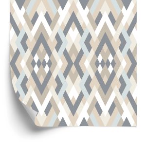Papier Peint Motifs Géométriques – Image 2