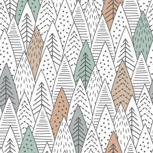 Papier Peint Arbres Forestiers Naturels Pour Une Chambre D'enfant – Image 1