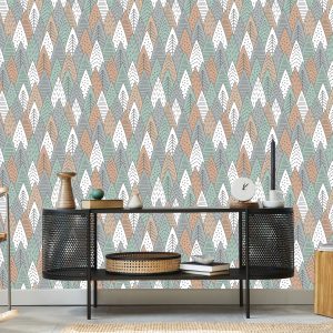 Papier Peint Pour Une Chambre Arbre Style Scandinave – Image 5