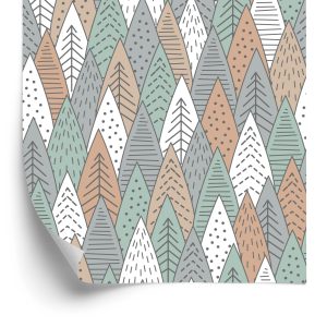 Papier Peint Pour Une Chambre Arbre Style Scandinave – Image 2