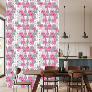 Papier Peint Pour Les Enfants - Chats Multicolores – Image 4