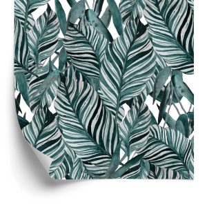 Papier Peint Feuilles Exotiques – Image 2