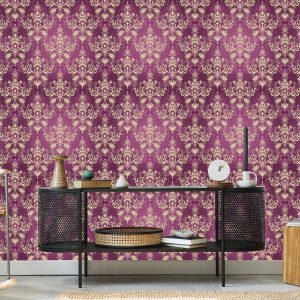 Papier Peint Beaux Ornements De Damas – Image 5