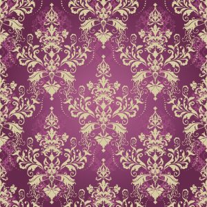 Papier Peint Beaux Ornements De Damas – Image 1