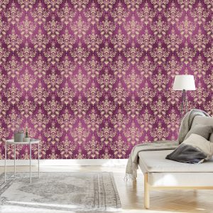 Papier Peint Beaux Ornements De Damas – Image 3