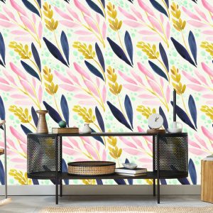 Papier Peint La Nature Dans Un Style Rétro – Image 5
