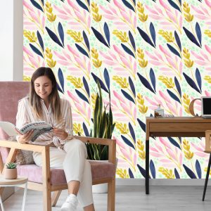 Papier Peint La Nature Dans Un Style Rétro – Image 7